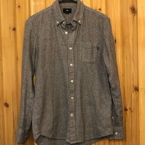 OBEY Men’s Small Long-Sleeved Button-Up Shirt